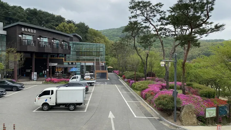 친환경 피톤치드 목조 숙박동 체험골 단층 캐빈하우스