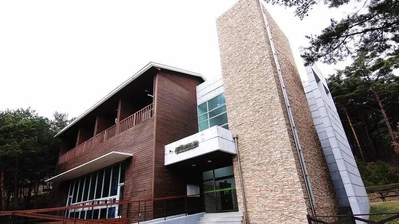 원목 인테리어와 개별 테라스를 갖춘 산까치동 독채