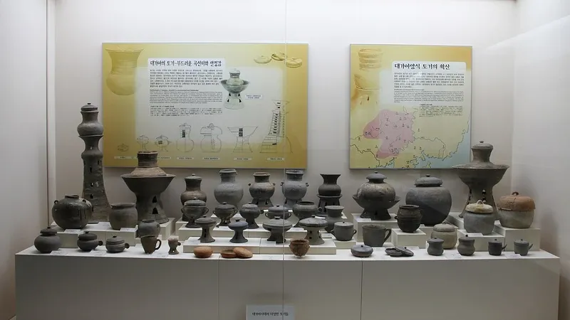 대가야박물관 상설전시실 가야 토기 및 철기 유물 체험