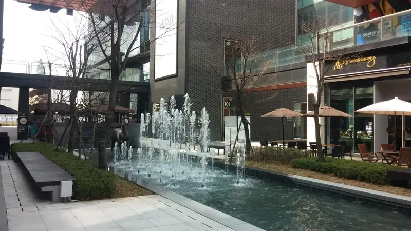 센트럴파크 수변 인터랙티브 분수광장 및 워터프런트