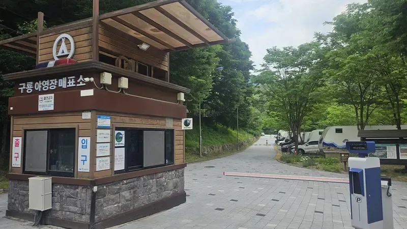 풀옵션 숙박이 가능한 친환경 카라반 및 목재 데크 영지