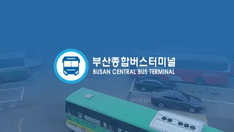 태종대 4.3km 순환로를 운행하는 친환경 다누비열차 및 탑승 승강장