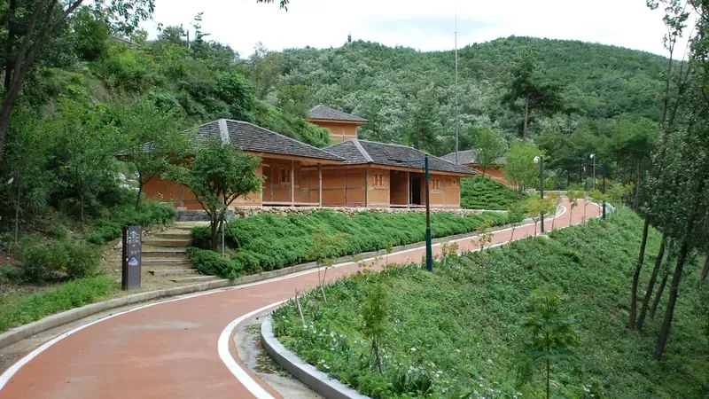 피톤치드 산림욕과 함께하는 야외 족욕 힐링체험장