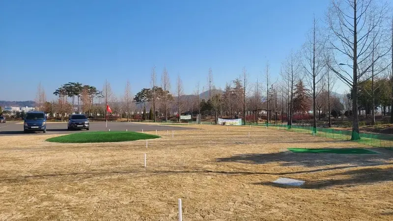 온 가족이 안전하게 힐링하는 푸른 천연 잔디마당