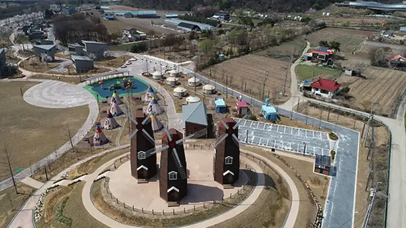 한탄강 지질공원 주상절리 및 수변 자연 쉼터