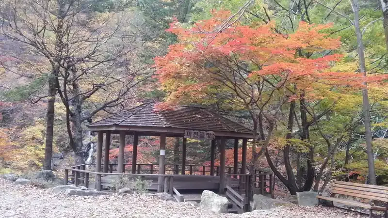 선림원지 역사 유적과 청정 암반 계곡 쉼터