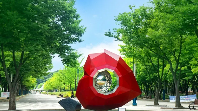 인천대공원 관모산 자락 피톤치드 메타세쿼이아 숲길