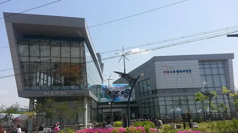 조류생태과학관 진입 광장 및 유모차 보행 통로