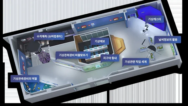 기상과학관 진입로 및 기상정원 보행로
