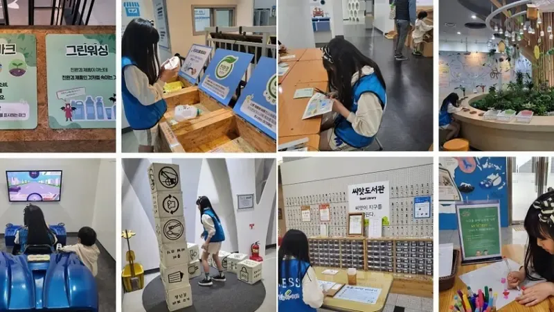 황구지천 생태통로와 연결된 두드림 진입로 및 무료 주차공간