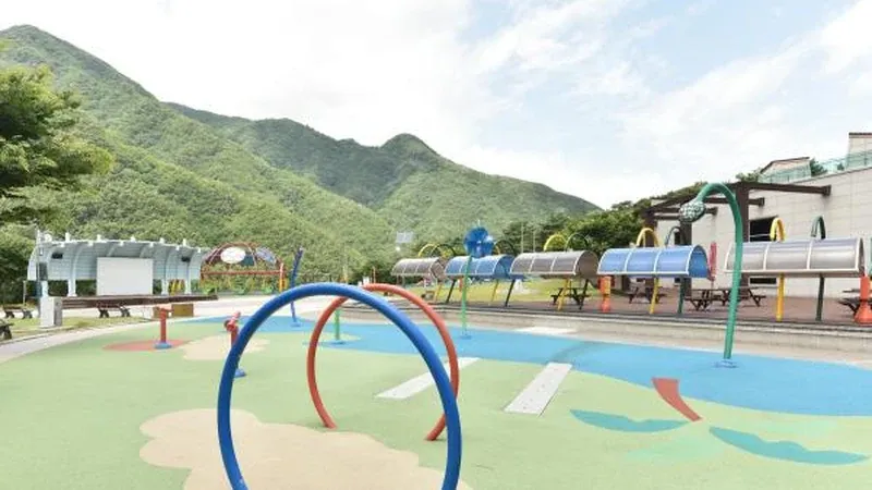 동강생태공원 주차광장 및 보행 진입로